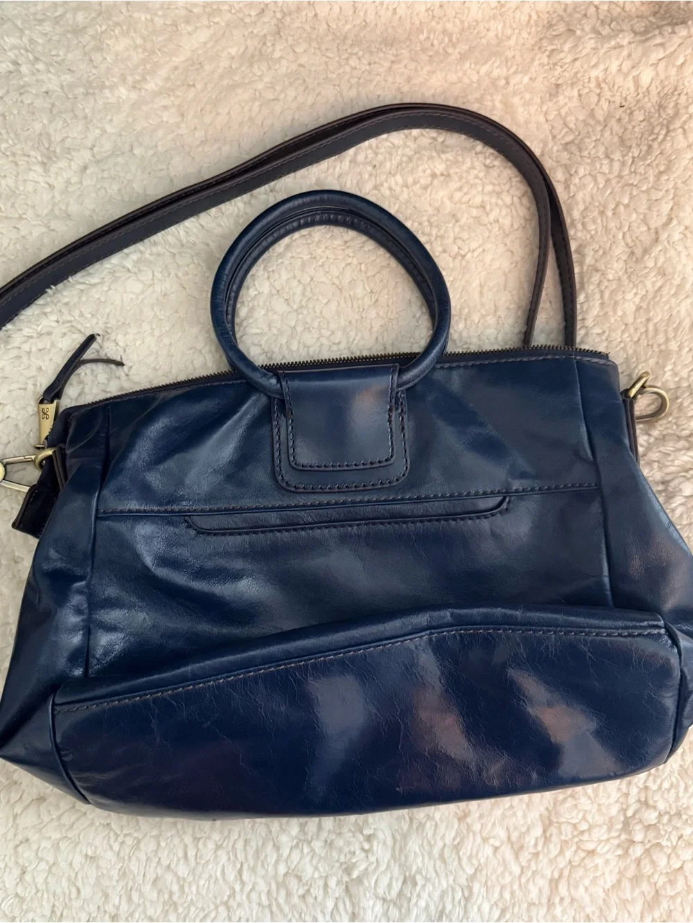 HOBO Medium Sheila Satchel Leather Purse